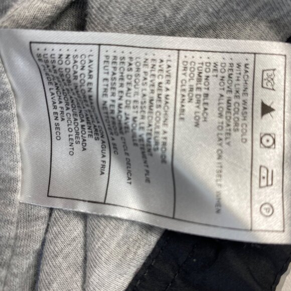 Nike 600‎ Mens Windbreaker Jacket Black & Gray XL Winter Warm - Picture 13 of 13